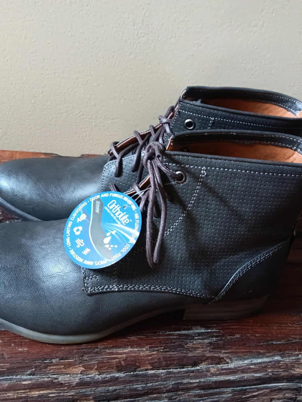 NWT XP Dry Goods Men’s Ankle Chukka Boots – Size US 8 / EU 41.5 – Dark Grey